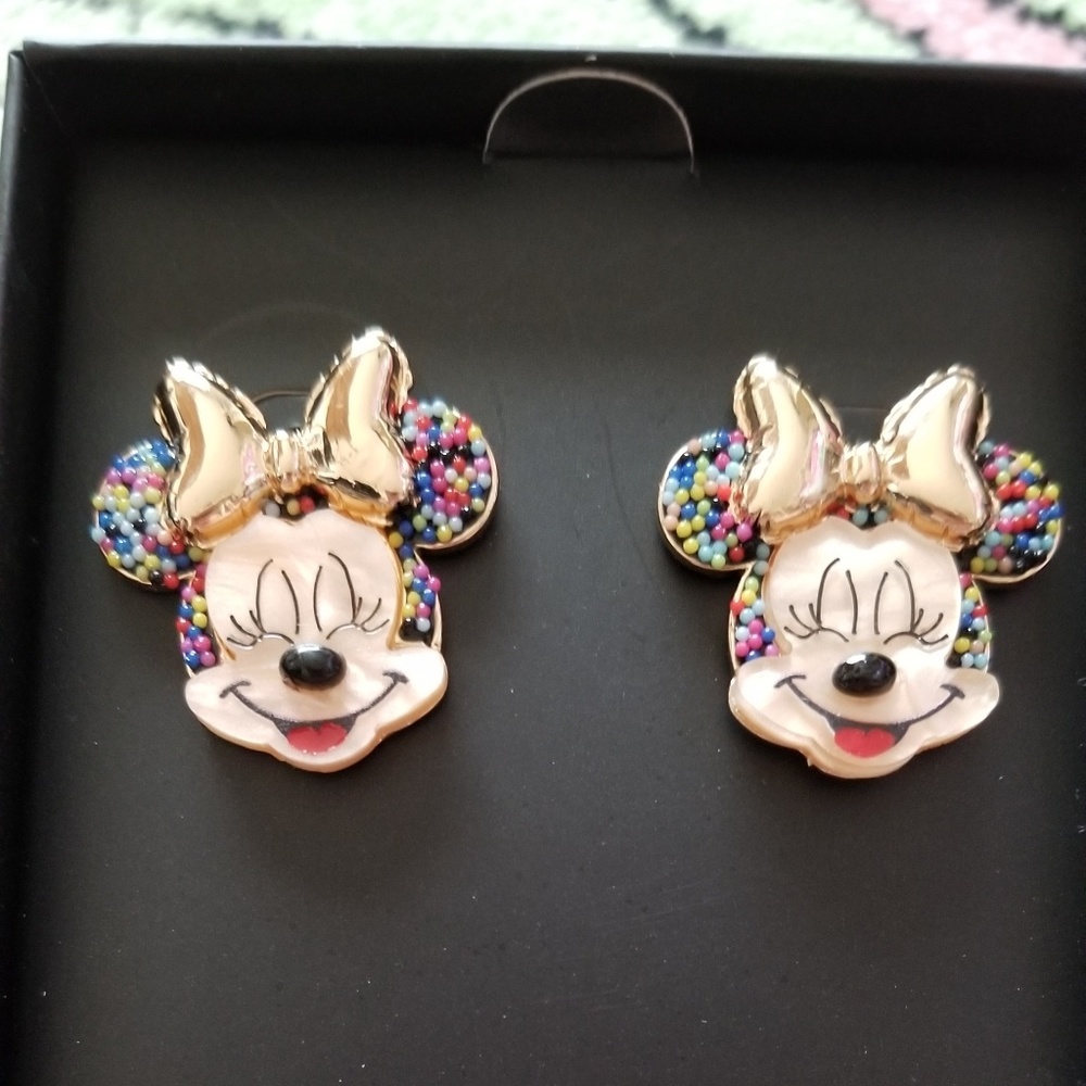 Disney x Baublebar Minnie mouse earrings